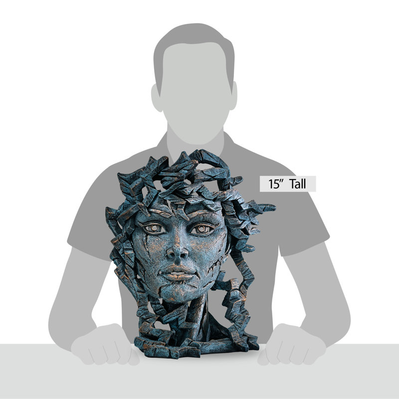 EDGE Sculpture Venus Bust 14.8in H