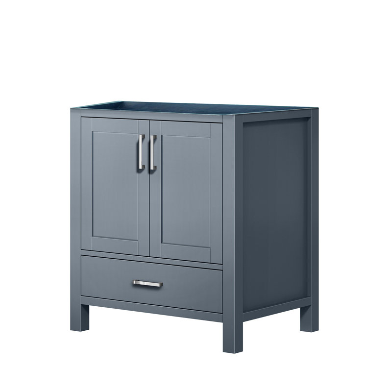 Jacques 30" Dark Grey Freestanding Vanity Cabinet