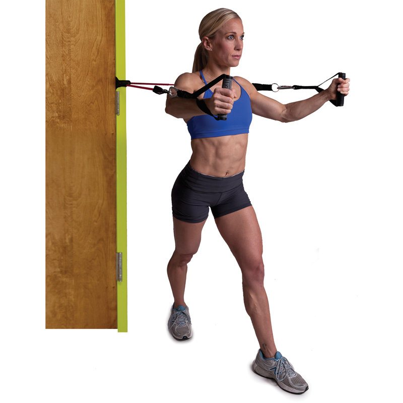 Ancrage de porte Gofit® pour tubes et bandes de résistance