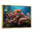 Gold Floater Framed