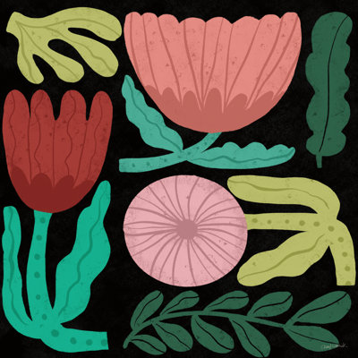 «Flower Toss II» par Cheryl Warrick