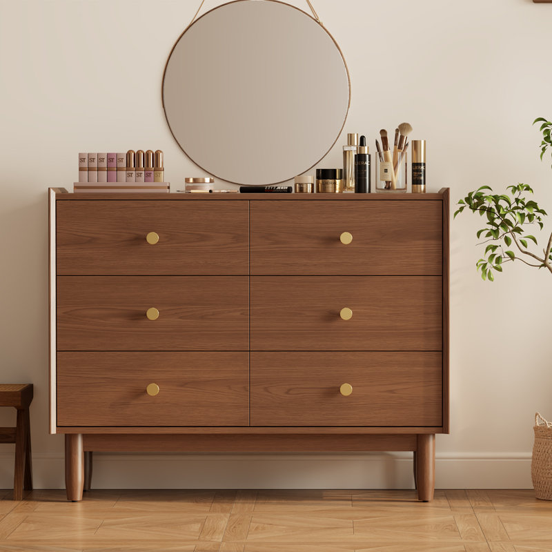 Commode 6 tiroirs Mid-Century