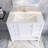 Sonaya 36 " W Freestanding Standard Free Standing 1 Single Vanity Bathroom Vanity With Ceramic Top-968191522