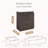 Forever 4 Drawer Dresser with Changing Top and Interlocking Drawers - Naturals Collection, Rustic Grey-128705625