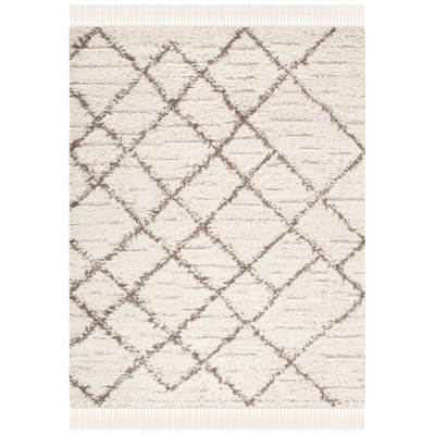 Peeples Hand Woven Wool Geometric Rug