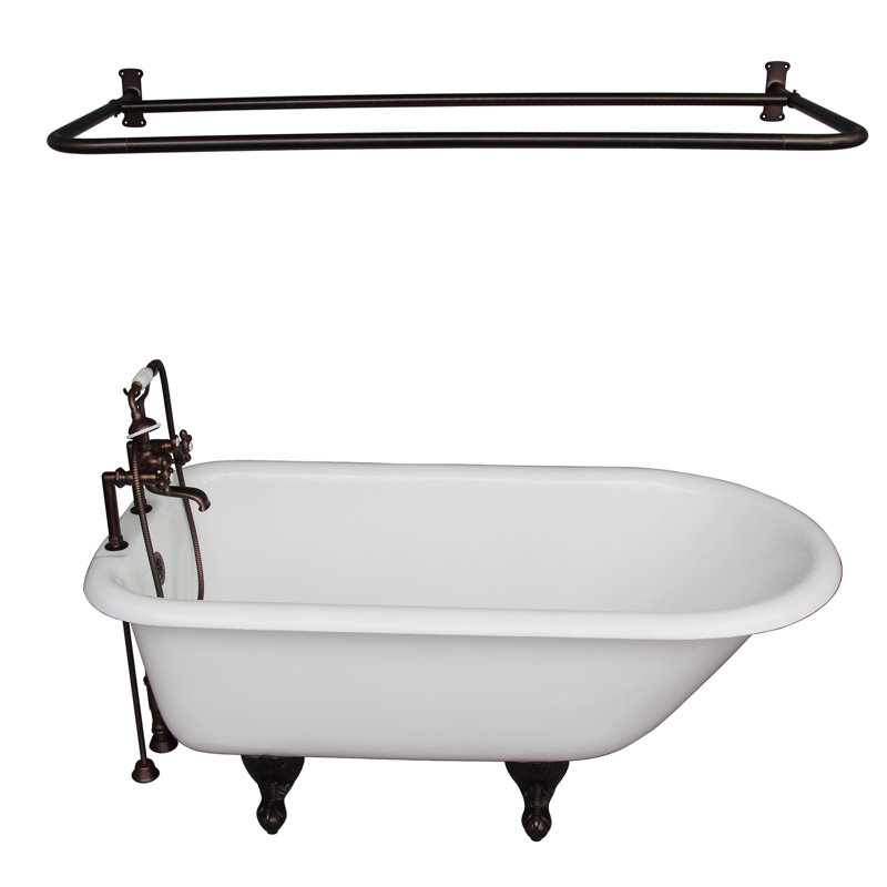 Baignoire de trempage sur pattes 68 po. X 31 po. Cadusus