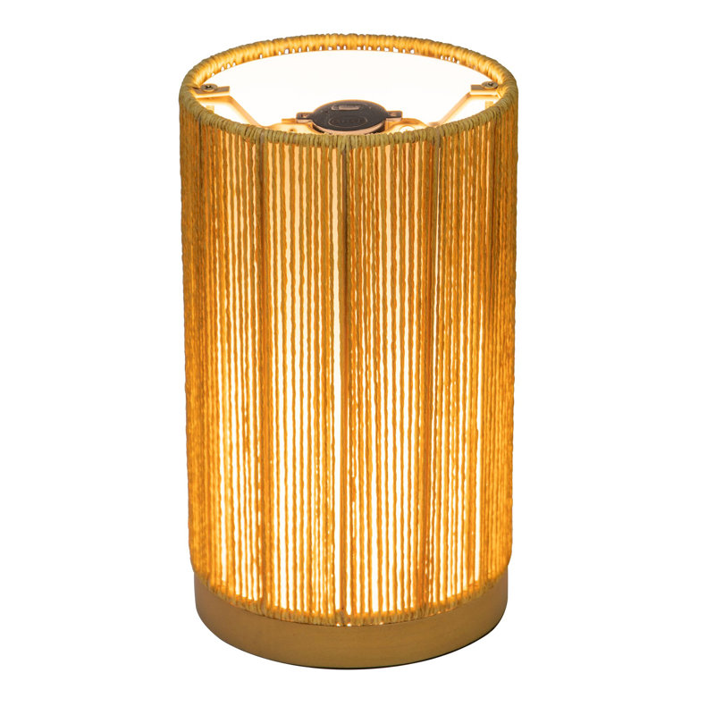 Lampe de table à DEL rechargeable pour l'intérieur et l'extérieur