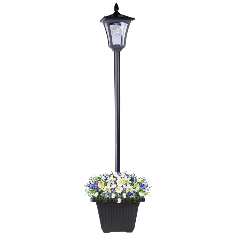 Jermery Black 1 -Light 67'' H Integrated LED Lantern Head