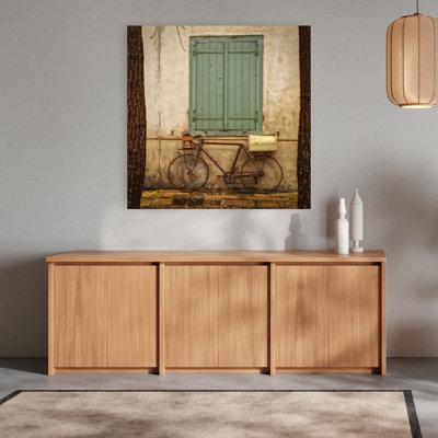 «End of the Alley», reproduction d'art abstrait de la ville contemporaine