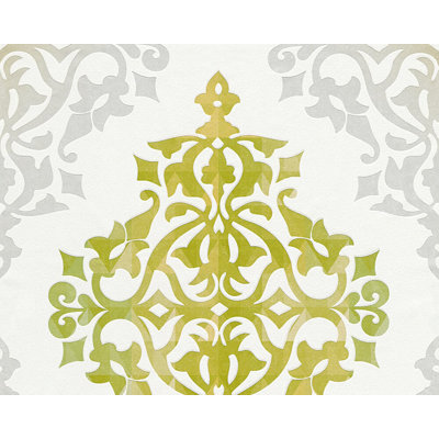 Rouleau de papier peint damassé noir 33 pi x l 21 po glamour baroque lustred Sandifer