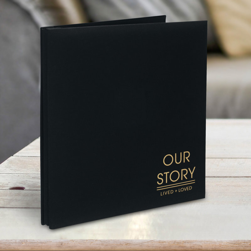 Album en tissu noir 5-UP Our Story