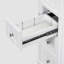 Meuble-lavabo 36 po sans lavabo, base d'armoire seulement, une armoire et six tiroirs, gris-100853125