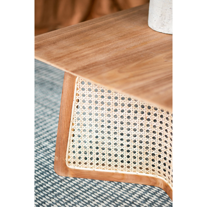 Table basse moderne 27,6 x 27,6 x 13,8 po, centre de table décontracté