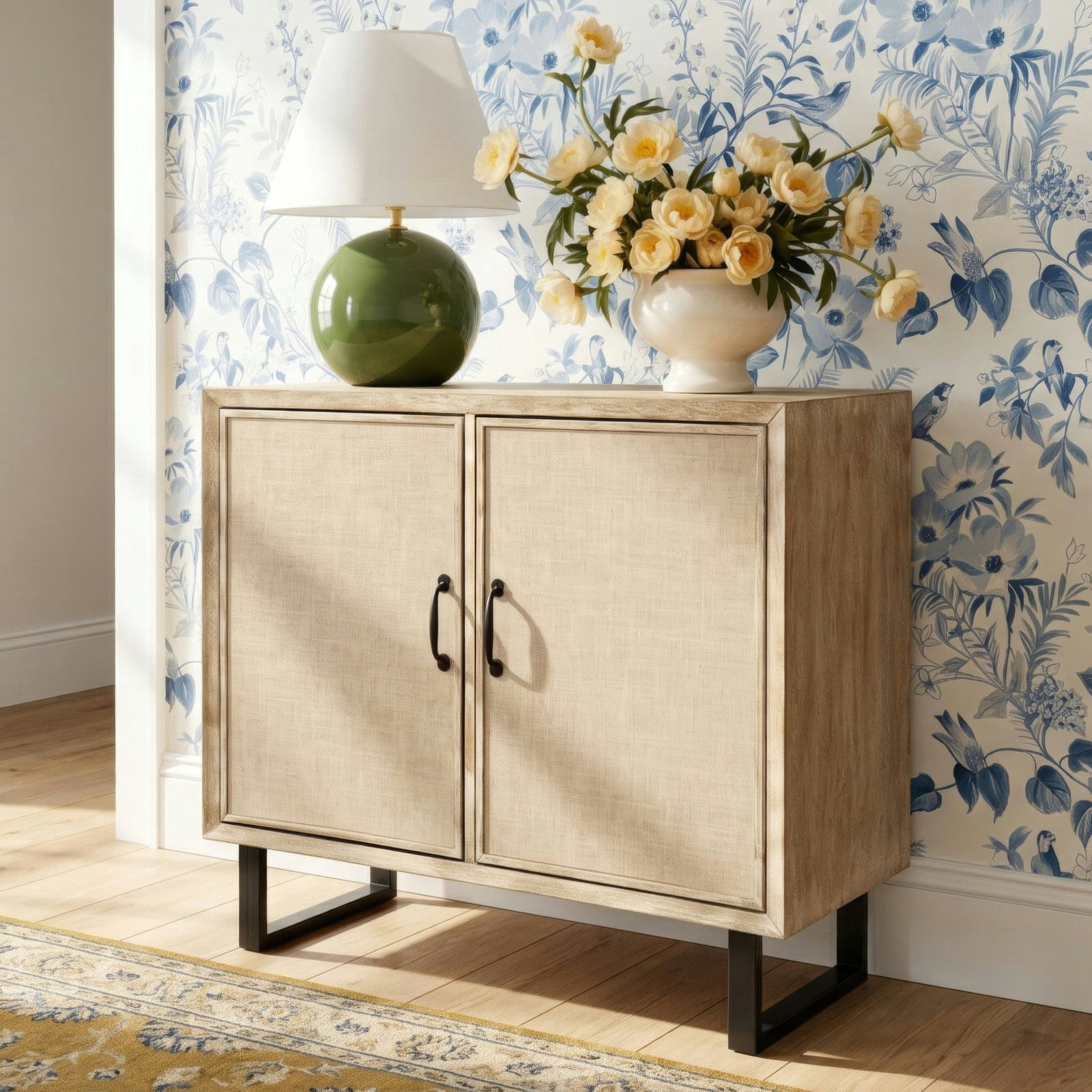 Catia Iron Accent Cabinet