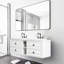 Base de meuble-lavabo double 60 po Ahnyia seulement