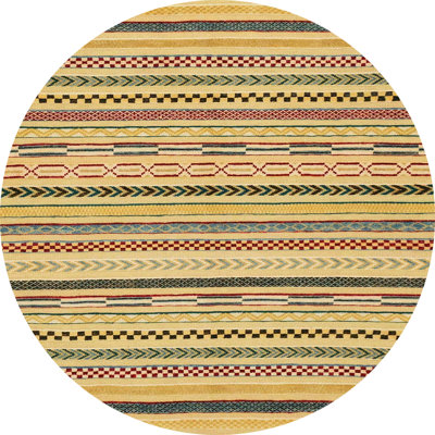 Tapis décoratif multicolore à motif abstrait