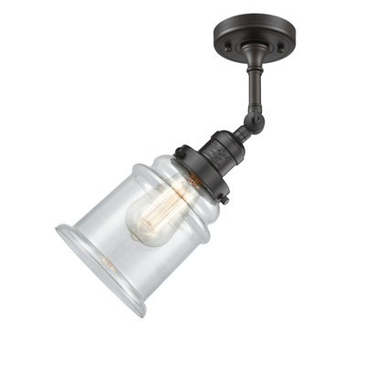 Galaviz Glass Semi Flush Mount