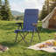 Folding Recliner Chair, Adjustable  High Back Camping Chair -1400770713-1404780926