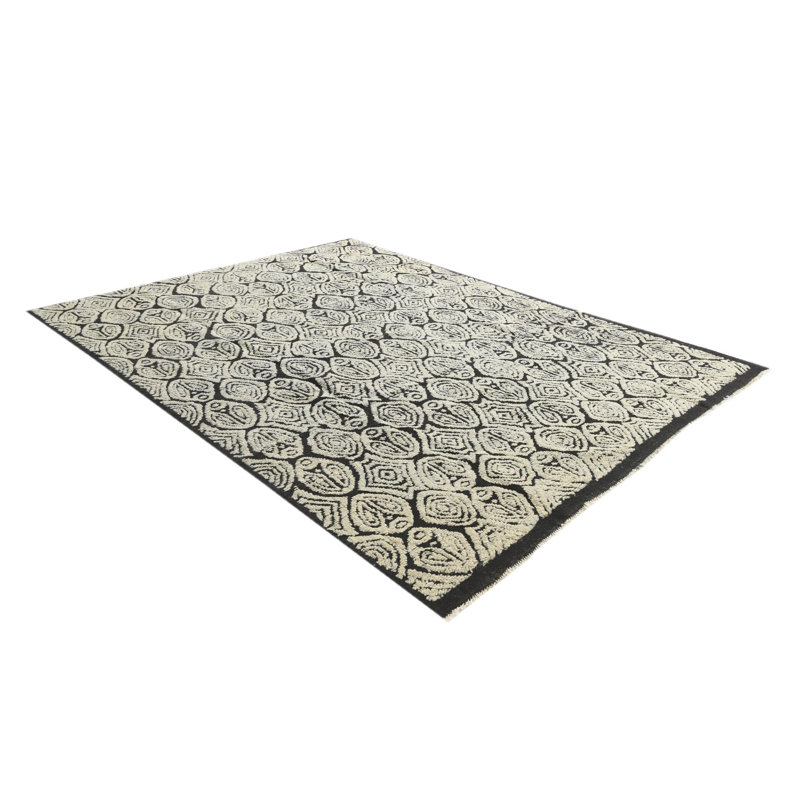 Iniguez Black Rug