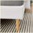 White King Size Upholstered Platform Bed Frame with Headboard, Solid Wood Slats, No Box Spring Needed