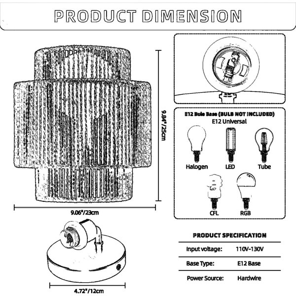 Dimensions du produit