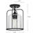 Watch Hill Glass Semi Flush Mount