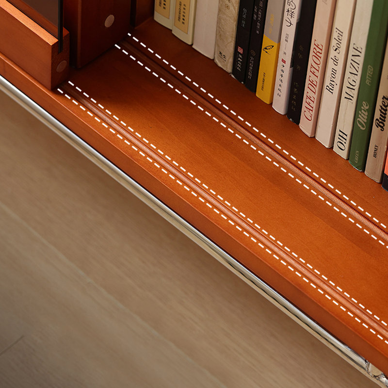 Bibliothèque de style européen, (3 tablettes) H 53 po x l 35 po x P 16 po