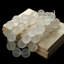 Approx. 21" Long Frosted Glass Beads