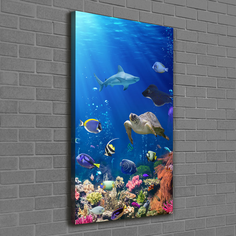 Coral Reef - Wrapped Canvas Print