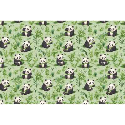 Panda Green Bedding