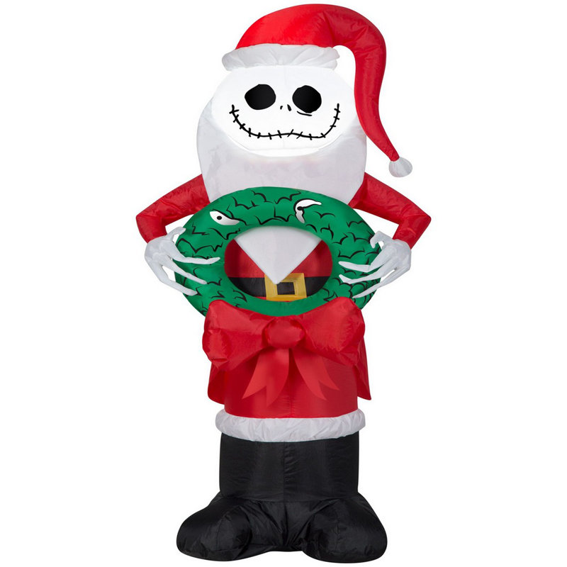 Couronne gonflable Jack Skellington