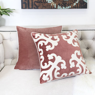 Appliqued Throw Pillow