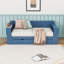 Lit de jour avec bureau, tiroirs et table d'appoint-673654289-673654288