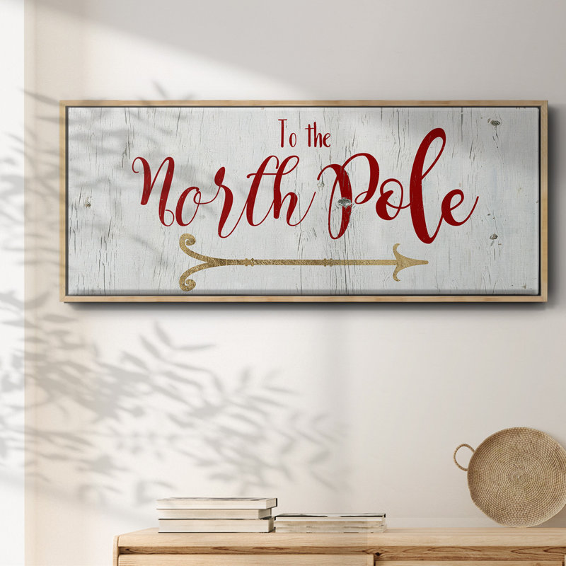 North Pole- Framed Canvas