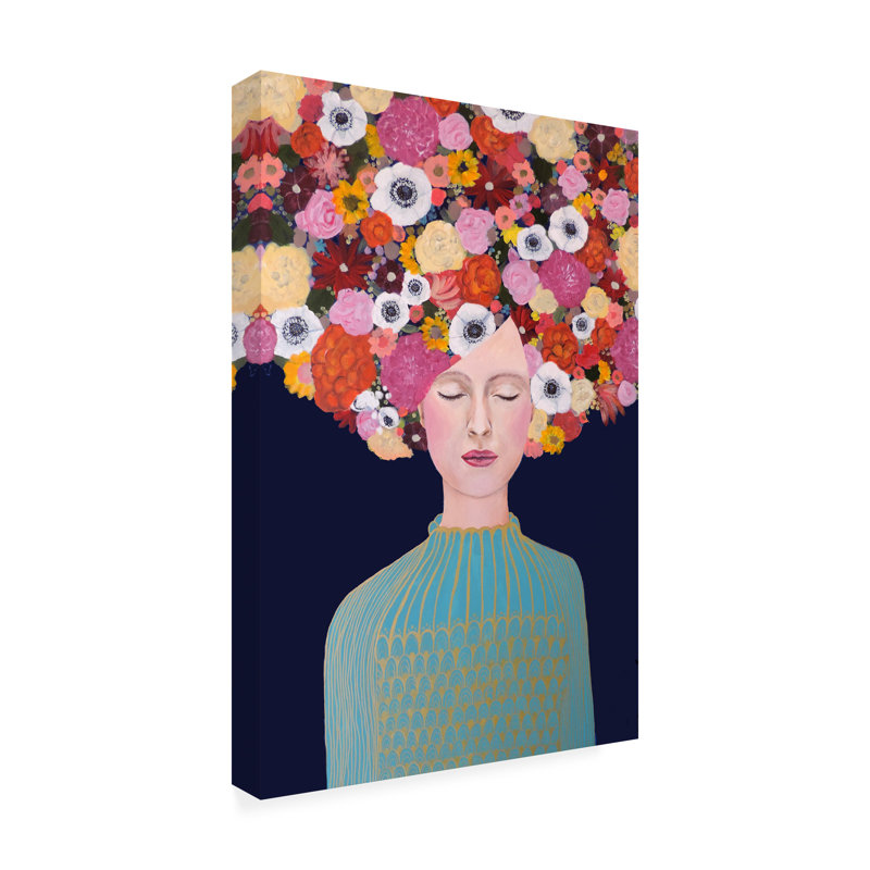 Art sur toile «Bachelor Sylvie Demers Celeste», H 19 po x l 12 po