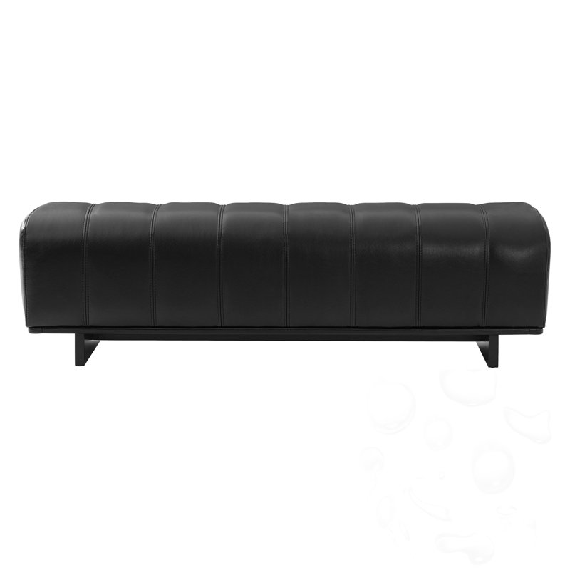 Indoor Dining Bench, Black