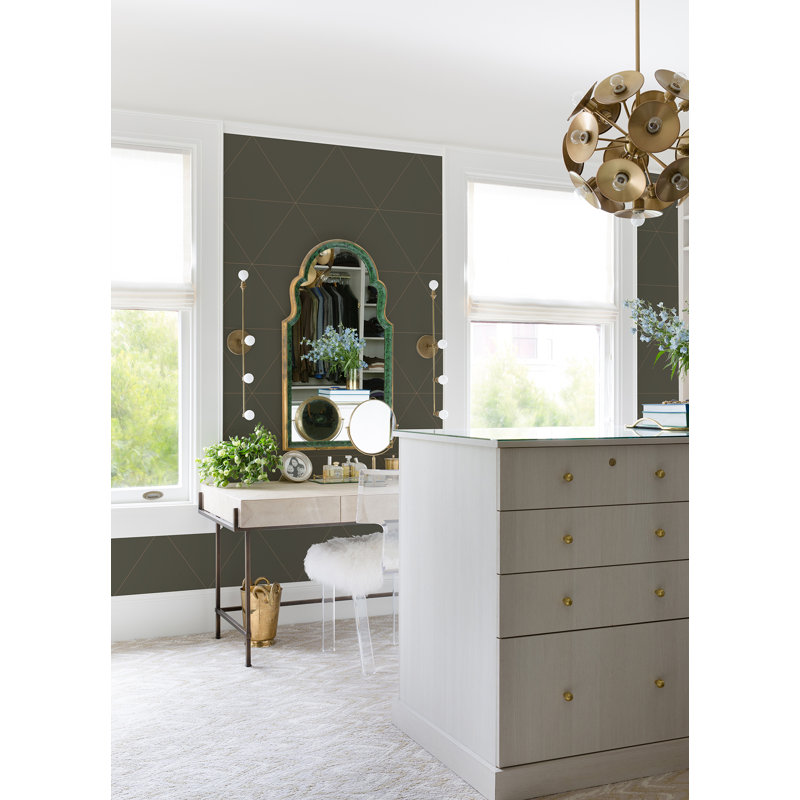 Rouleau de papier peint lisse L 30 pi x l 20,5 po Alaze Twilight, Gris