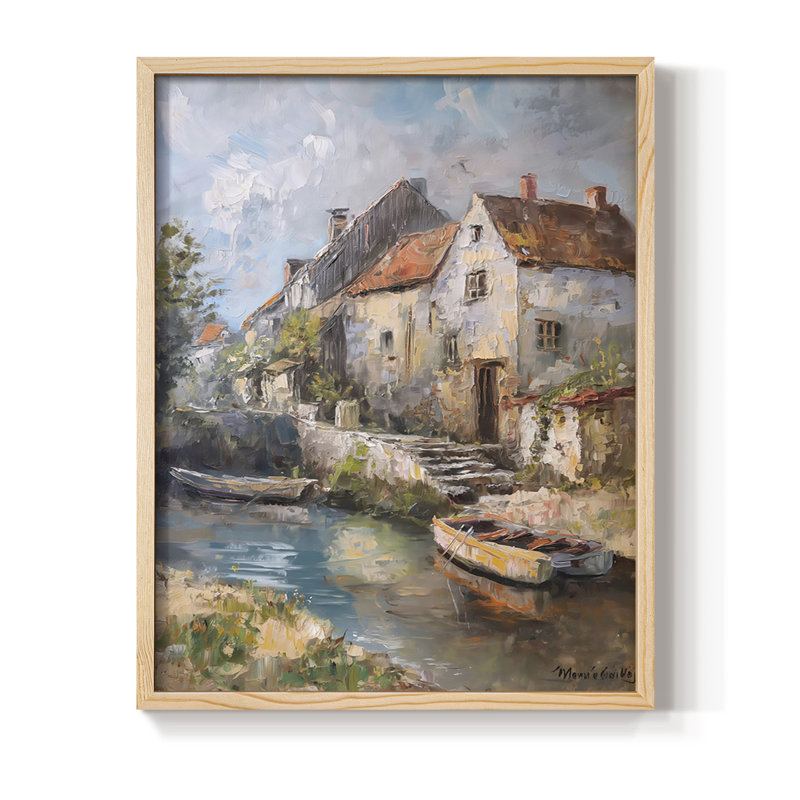 "Paysages série CCD", Naturel, H 11 po x l 9 po