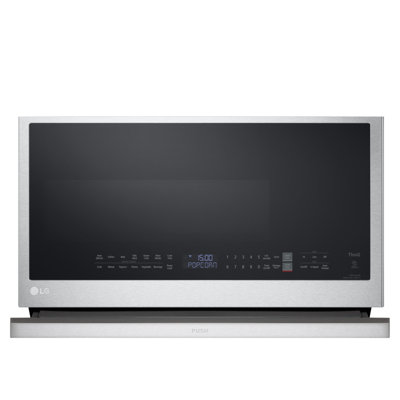 LG 29.88'' 2.1 cu ft. 950 - Watt Smart Convertible Over-The-Range Microwave Sensor Cooking -  MVEL2137F