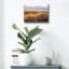 Art mural en verre épique «Coastal Grasses» par Karen Hale, 16 po x 12 po