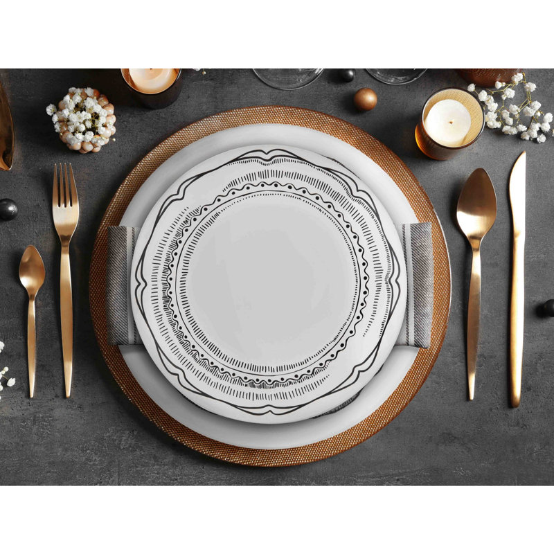 Assiette plate Laceyville