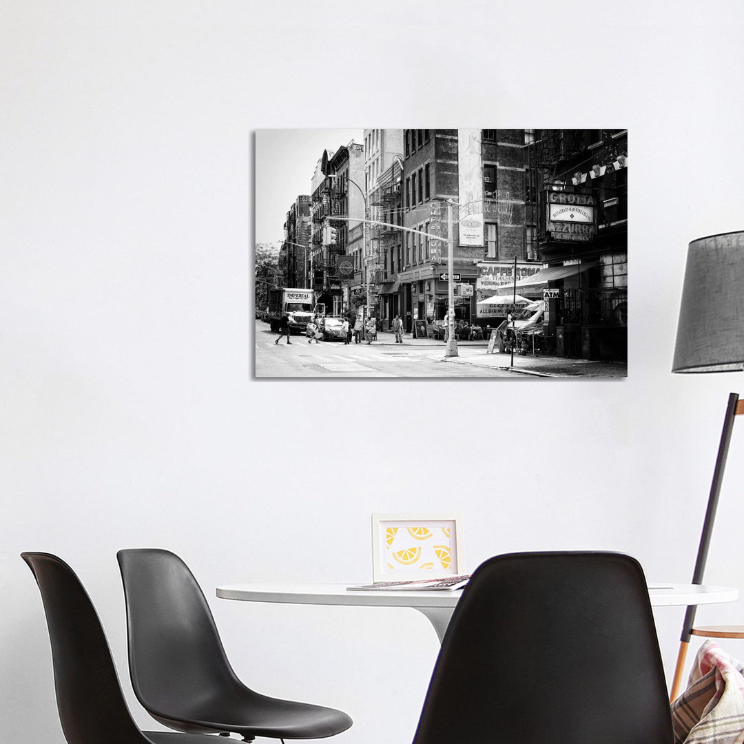Welcome To Little Italy by Philippe Hugonnard - Wrapped Canvas Print