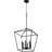 Arletta 6 - Light Dimmable Lantern Square / Rectangle Chandelier-917177458