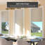 Bamboo Window Shade Blind - White-1690462679