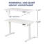 Bureau debout électrique complet (sans la chaise)