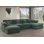 Canapé modulaire en chenille 155 pièces l 155,7 po