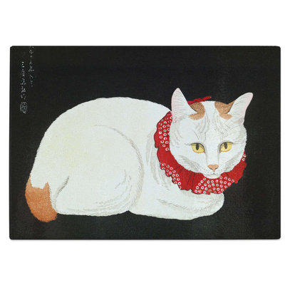 Tempered Glass Cat Chopping Board