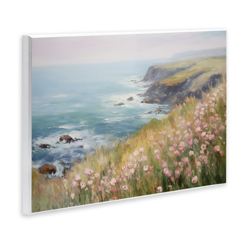 Art mural rose "Wildflower View" par LSR Design Studio, 10" H x 15" W