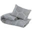 Blue And Grey Microfibre Duvet Cover Set