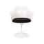 Chaise avec accoudoirs en tissu Dorfman-121736012
